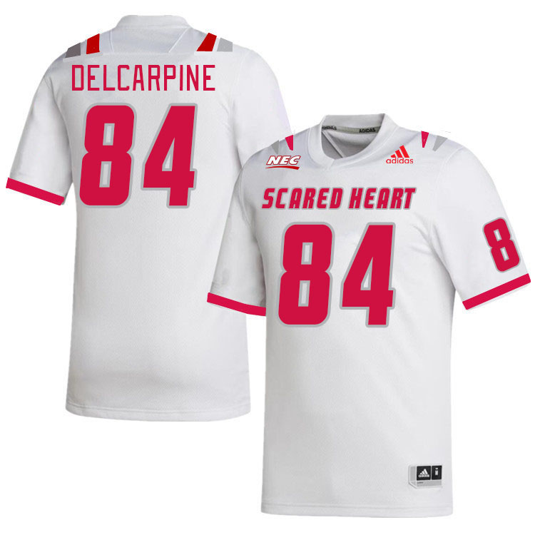 Men-Youth #84 Gerard Delcarpine Scared Heart Pioneers 2023 College Football Jerseys Stitched Sale-Wh